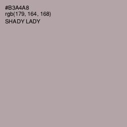 #B3A4A8 - Shady Lady Color Image