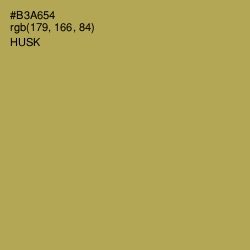 #B3A654 - Husk Color Image