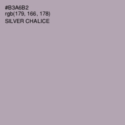 #B3A6B2 - Silver Chalice Color Image