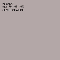 #B3A8A7 - Silver Chalice Color Image