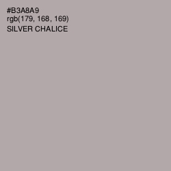 #B3A8A9 - Silver Chalice Color Image