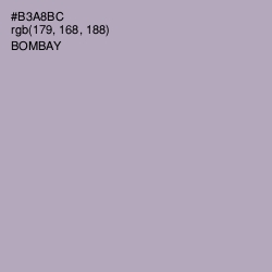 #B3A8BC - Bombay Color Image