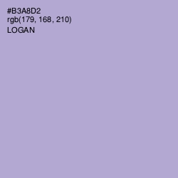 #B3A8D2 - Logan Color Image