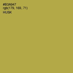 #B3A947 - Husk Color Image