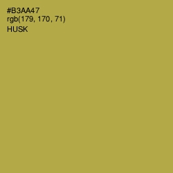 #B3AA47 - Husk Color Image