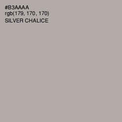 #B3AAAA - Silver Chalice Color Image
