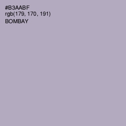 #B3AABF - Bombay Color Image