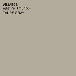 #B3AB9B - Taupe Gray Color Image