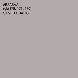 #B3ABAA - Silver Chalice Color Image