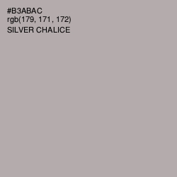 #B3ABAC - Silver Chalice Color Image