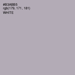 #B3ABB5 - Bombay Color Image