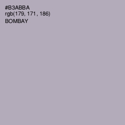 #B3ABBA - Bombay Color Image