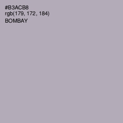 #B3ACB8 - Bombay Color Image