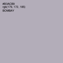 #B3ACB9 - Bombay Color Image