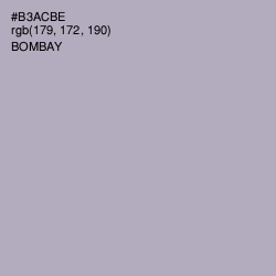 #B3ACBE - Bombay Color Image