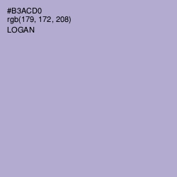 #B3ACD0 - Logan Color Image