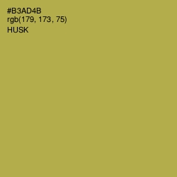 #B3AD4B - Husk Color Image