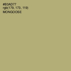 #B3AD77 - Mongoose Color Image
