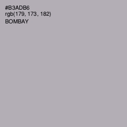 #B3ADB6 - Bombay Color Image