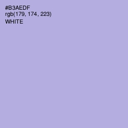 #B3AEDF - Pigeon Post Color Image