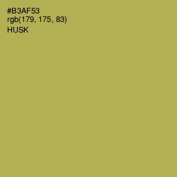#B3AF53 - Husk Color Image