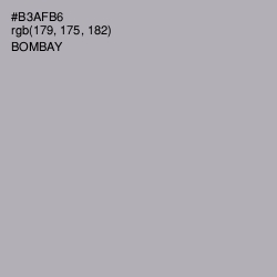 #B3AFB6 - Bombay Color Image