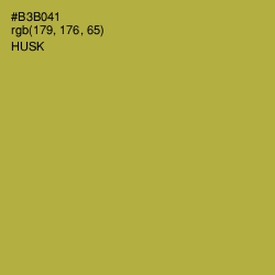 #B3B041 - Husk Color Image