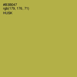 #B3B047 - Husk Color Image