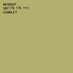 #B3B06F - Gimblet Color Image