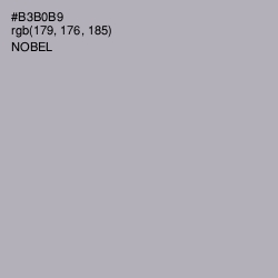 #B3B0B9 - Nobel Color Image