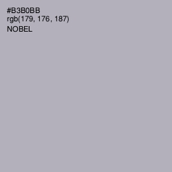 #B3B0BB - Nobel Color Image