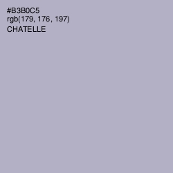 #B3B0C5 - Chatelle Color Image