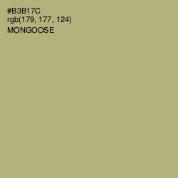 #B3B17C - Mongoose Color Image