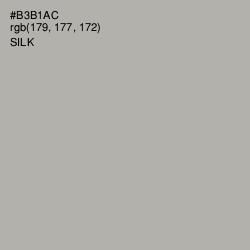 #B3B1AC - Silk Color Image