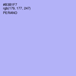 #B3B1F7 - Perano Color Image