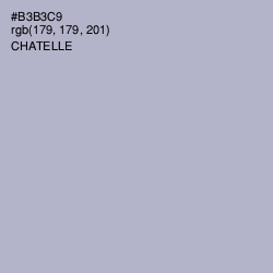 #B3B3C9 - Chatelle Color Image