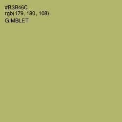#B3B46C - Gimblet Color Image