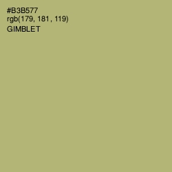 #B3B577 - Gimblet Color Image