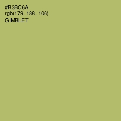 #B3BC6A - Gimblet Color Image