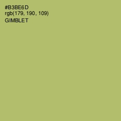 #B3BE6D - Gimblet Color Image