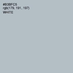 #B3BFC5 - French Gray Color Image