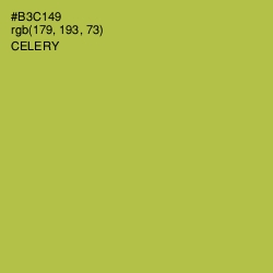 #B3C149 - Celery Color Image