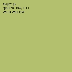 #B3C16F - Wild Willow Color Image