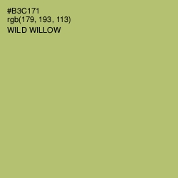 #B3C171 - Wild Willow Color Image