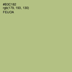 #B3C182 - Feijoa Color Image