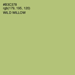 #B3C378 - Wild Willow Color Image