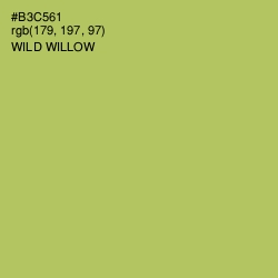 #B3C561 - Wild Willow Color Image