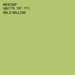 #B3C56F - Wild Willow Color Image