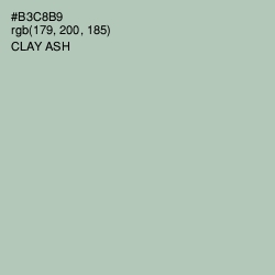 #B3C8B9 - Clay Ash Color Image