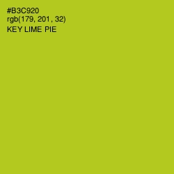 #B3C920 - Key Lime Pie Color Image